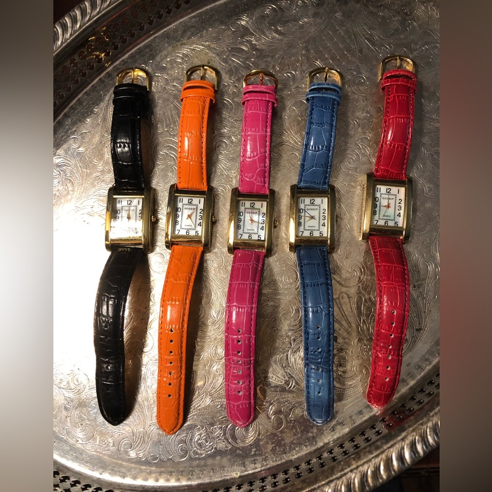Lot of 5 Gossip watches
